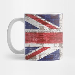 Union Jack on Brick Mug